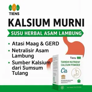 Susu Kalsium Murni Asam Lambung Maag & GERD Netralisir Asam Lambung Sumber Kalsium Berkualitas Tinggi