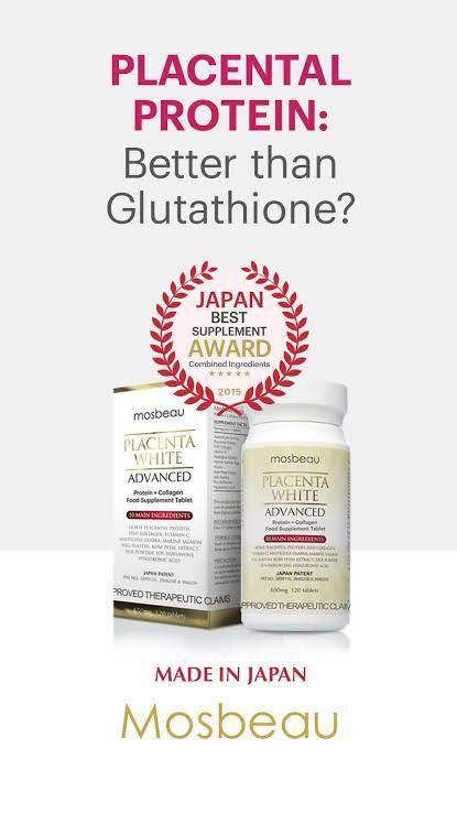 placental protein vs glutathione SALE! Mosbeau Placenta Advanced Glutathione Collagen