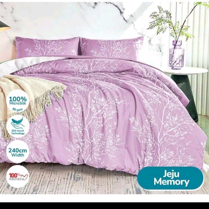 Bedcover only/bedcover saj motif jeju korea series-Restustoree.id Selimut Katun 2
