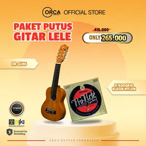 ORCA Paket Putus ( Gitar Lele Senar 6 Nylon + Senar D’addario Klasik Nylon Pro Arte ) Limited Stock