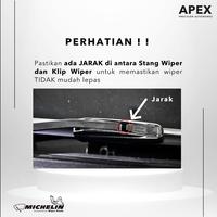 Gambar MICHELIN BEAM WIPER BLADE GF63 FOR RUSH OLD ( WIPER SET ISI 2 ) dari APEX PRECISION AUTOWORKS Kota Tangerang 3 Tokopedia