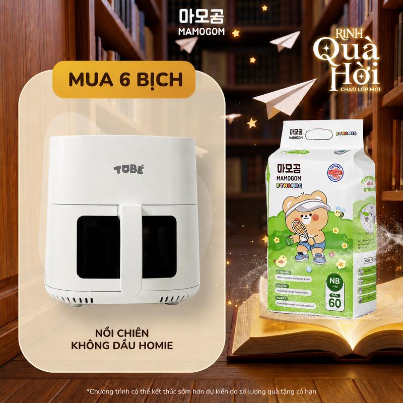 LIVE DAILY MUA 06 BỊCH TÃ/ BỈM DÁN/ BỈM QUẦN Mamogom dynamic MỀM MỊN THẤM HÚT CHO BÉ