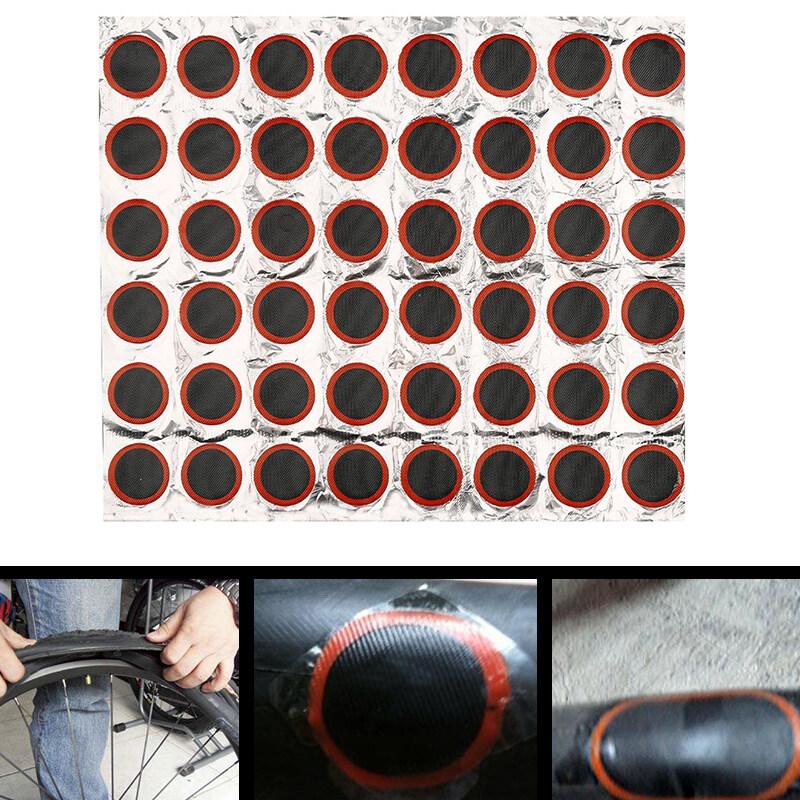 Product Introduction of 48 Pcs Tire Patch for Bicycle and Motorcycle Inner Tube Puncture Rubber Repair 21