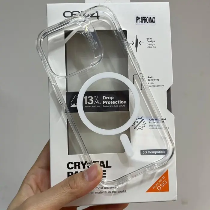 Case Magsafe Gear 4 Crystal IP 11/11pro/11promax/12/12pro/12promax/13/13pro/13promax/14/14pro/14promax/15/15pro/15promax/16/16pro/16promax