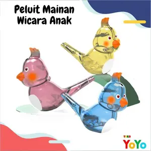 TokoYoyo Mainan Anak Peluit Burung Whistle Bird Edukasi Balita Terapi Wicara Bayi Stimulasi Oromotor Kids Toys Hewan Puzzle