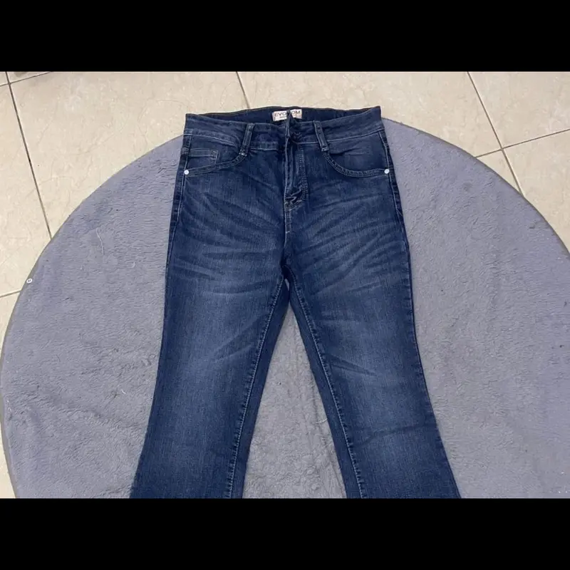 Snacks - Celana Jeans Wanita Cx-a Cutbray Washing Kaki Rawis // Softjeans Stretch // Size 27 - 34 // Cod // Real pict 1