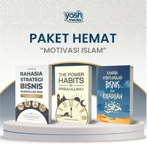 Paket Hemat Motiviasi Islami - [3 Buku] - ( Rahasia Strategi Bisnis Rasulullah SAW - The Power of Habits of Rasulullah -Rahasia Keberhasilan Bisnis Ala Khadijah ) - Yash Media