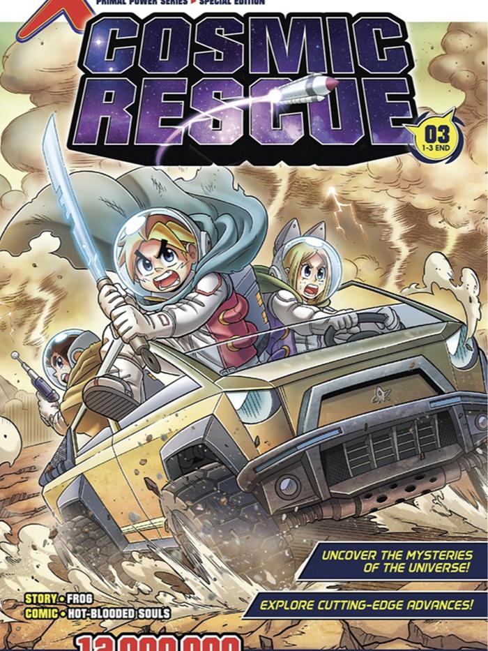 Gambar [Gempak Starz] Komik Edukasi English X-VENTURE Primal Power Special Edition: Cosmic Rescue 03 (End) dari VintoriBooks Kota Administrasi Jakarta Barat Tokopedia