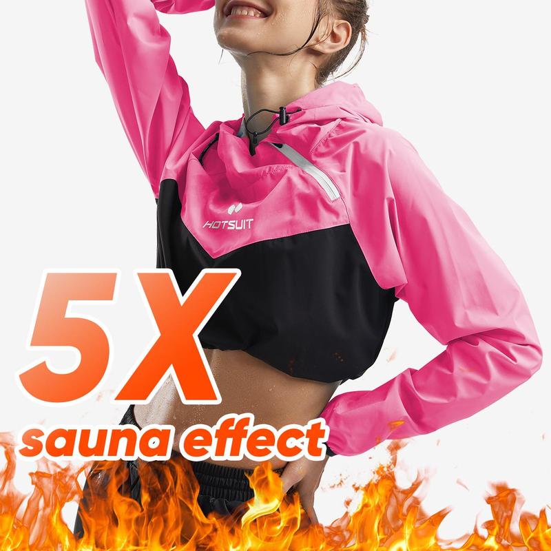 Pink sauna suit deals