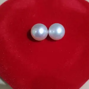 mutiara air laut lepasan warna putih grade AAA
