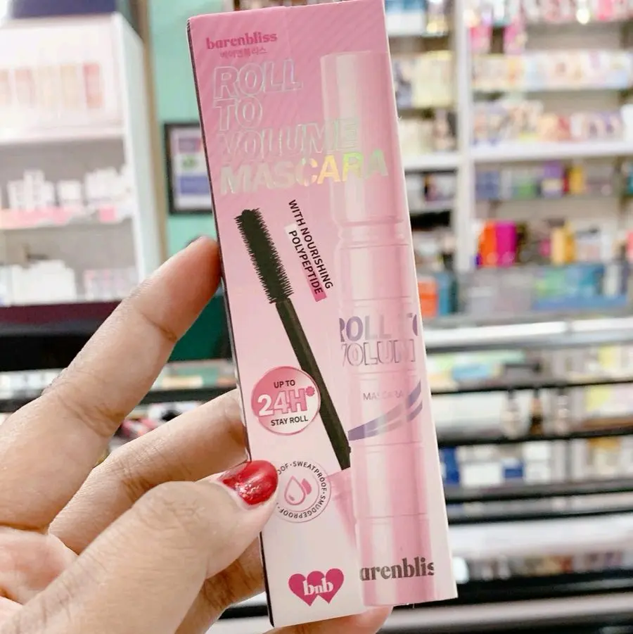 Roll To Volume Mascara Barenblis with nourishing polypeptide up to 24H stay roll BnB