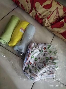 Product Review of Celana Bayi Karakter Pop Model Usia 0-3 Bulan Unisex - Newborn, Perempuan Laki-laki Katun kolor  bayi from M**️ 0