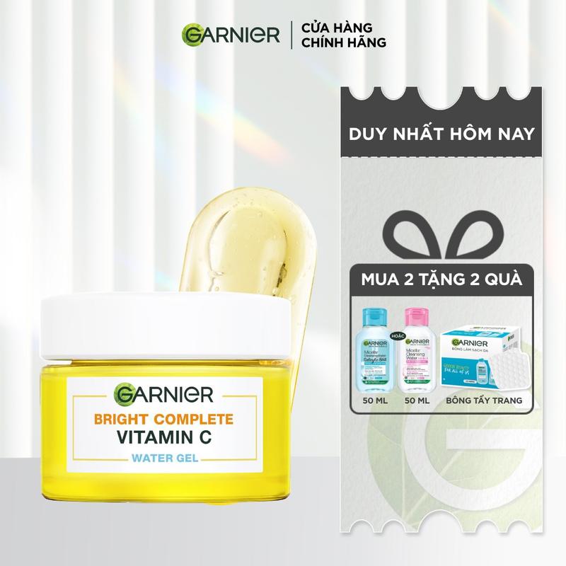 Kem dưỡng ẩm Water Gel mỏng nhẹ cấp ẩm tới 48H & hỗ trợ sáng da 50ml