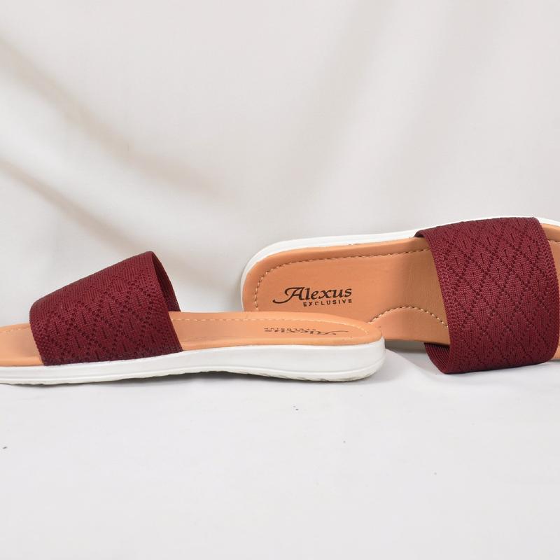 Sandal Selop rajut || Sandal wanita terbaru motif rajut Shoes Sendal 1