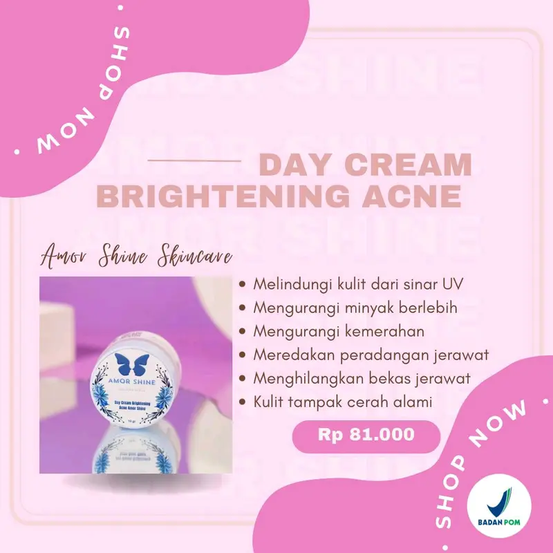 AMOR SHINE HARGA ECERAN GLOWING SEHAT ALAMI 5