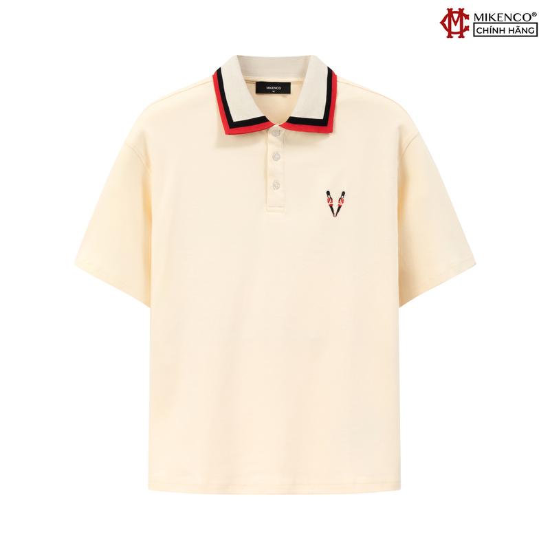  Áo phông có cổ unisex MIKENCO S&R Social Club Polo 