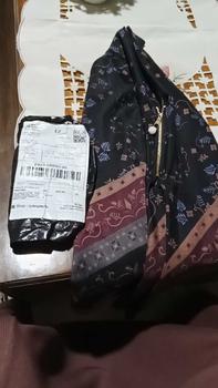 Product Review of hijab resleting  motif lebih praktis di pakai / hijab instan / kerudung motif zipper instant Muslim Voal Nyaman di pakai Mewah Segi Lembut from U**k H**k 0