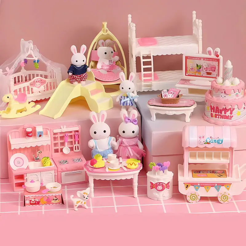 Toy Studio Yasini Baby Dreamy Mainan Boneka Rumah Rumahan Playhouse Doll Kelinci Pretend Play
