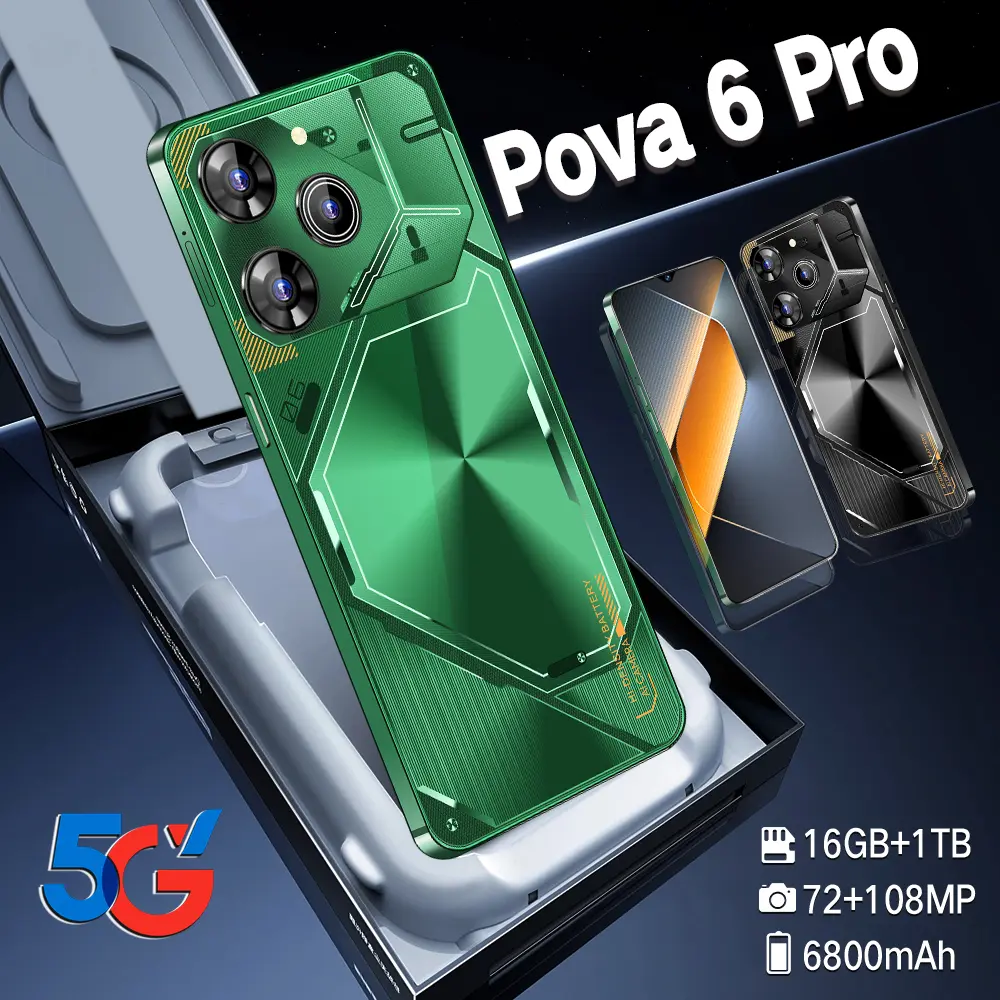 5g smart phone Pova 6Pro is sold at a low price with high configuration and large power