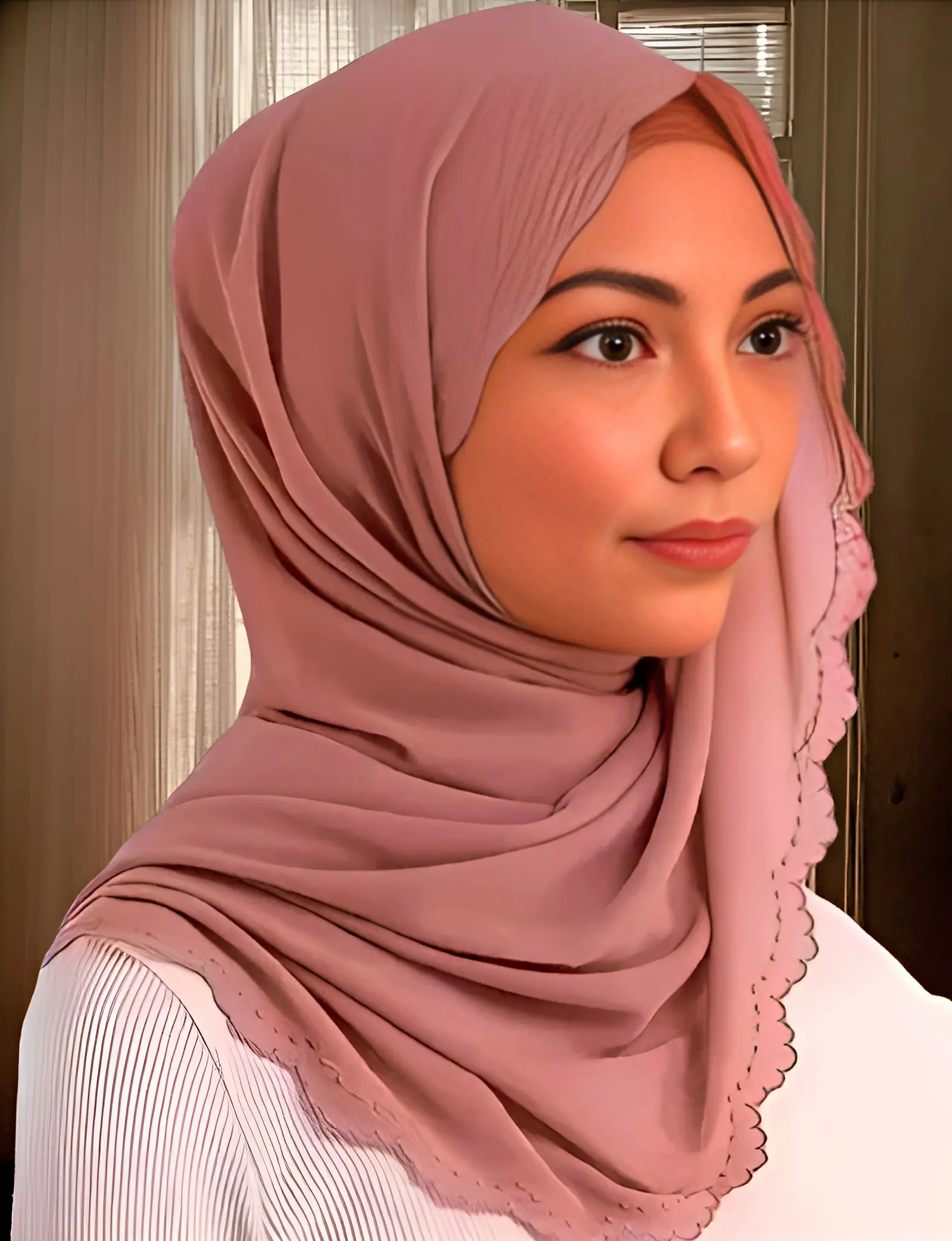 (TLC) Melur Chiffon Shawl