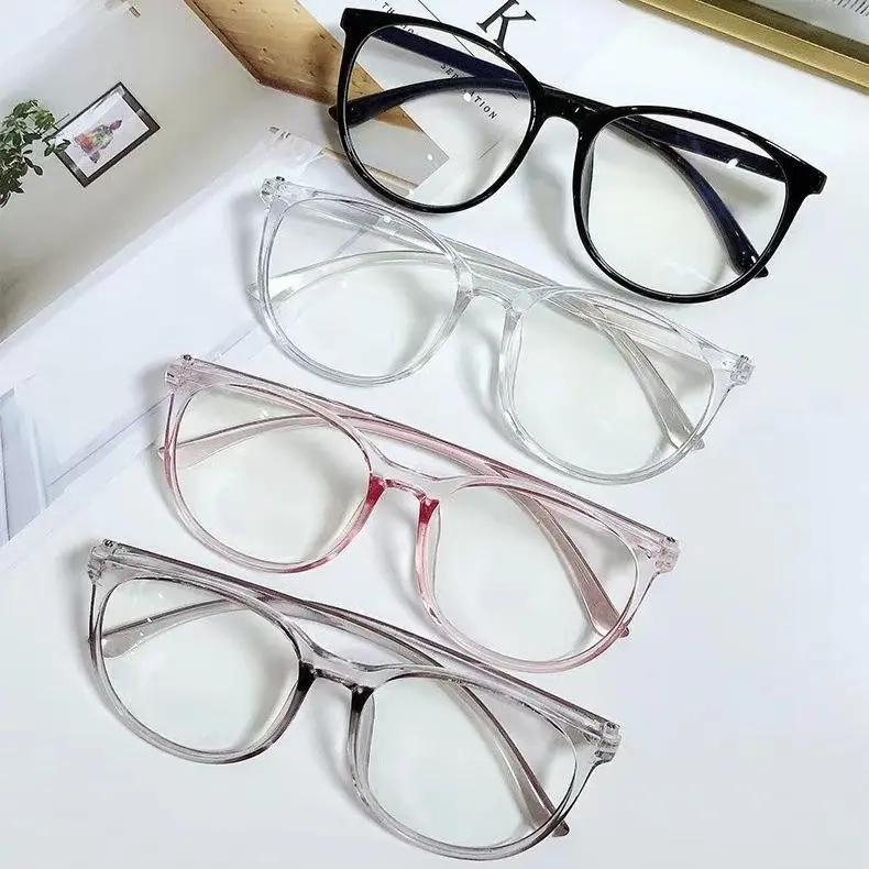 Korean Style Myopia Glasses FramePC Sunglasses for Fashionable Women Color