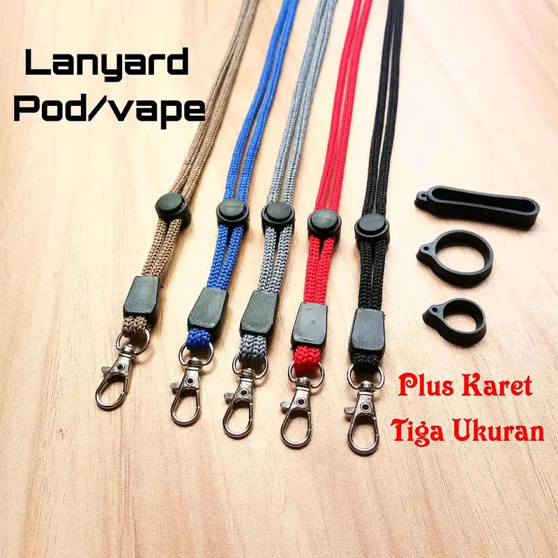 Lanyard Tali Gantungan Podz Hp Id Card Dll Plus Oring 3 Ukuran 1