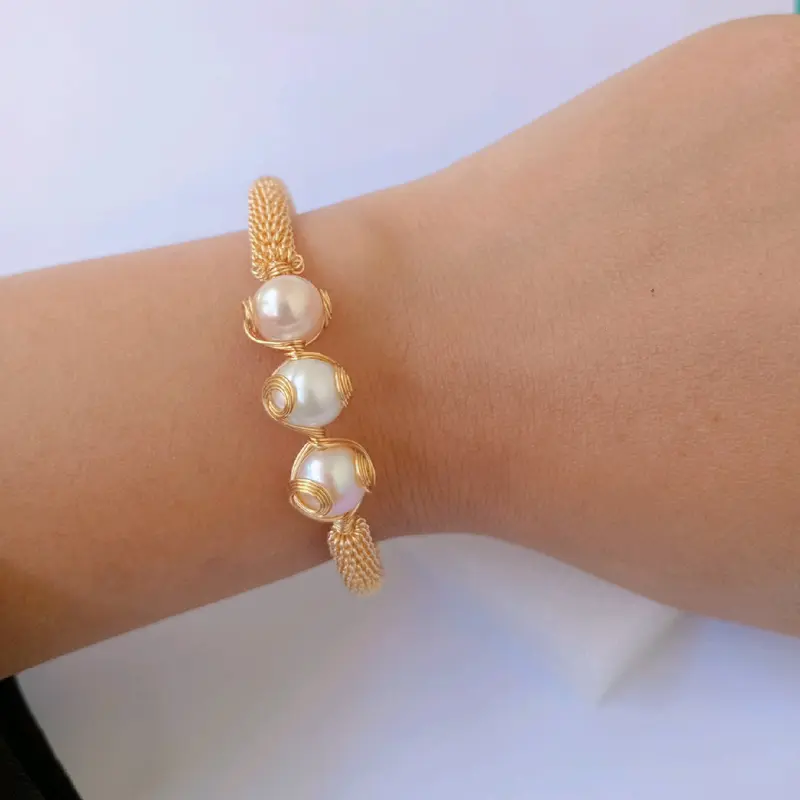 GELANG MUTIARA TAWAR ASLI CANTIK TERLARIS 4