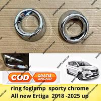 Gambar paket ring / cover foglamp all new ertiga 2018 2019 2020 2021 2022 2023 2024 2025 chrome sporty platinum dari Pasific Auto Car Kota Administrasi Jakarta Pusat 3 Tokopedia