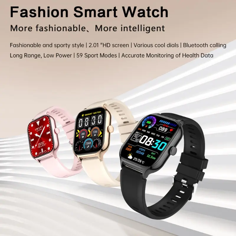 GTS4 Jam Tangan Pintar 2025 Hadiah Panggilan Bluetooth Jam Tangan Pintar Dial Sentuh Musik Pelacak Kebugaran Jam Tangan Olahraga Tali Logam 1