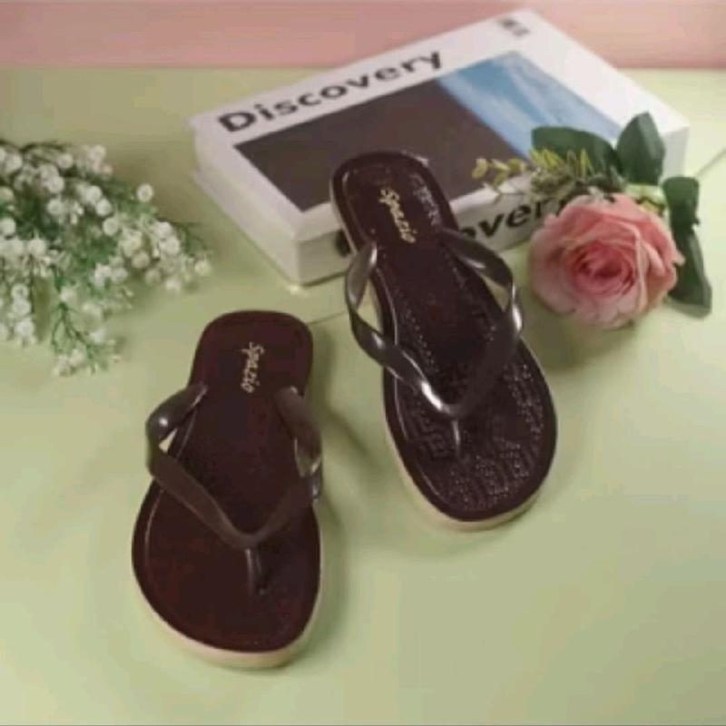 Sandal Wanita Japit Cantik Glosy Simple Lentur Size 37-40 Jepit 4