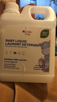Product Review of Kiddiejoy Baby Liquid Detergen Bayi / Baby Laundry Detergent Liquid 1000 ml Eco-friendly from y**3 0