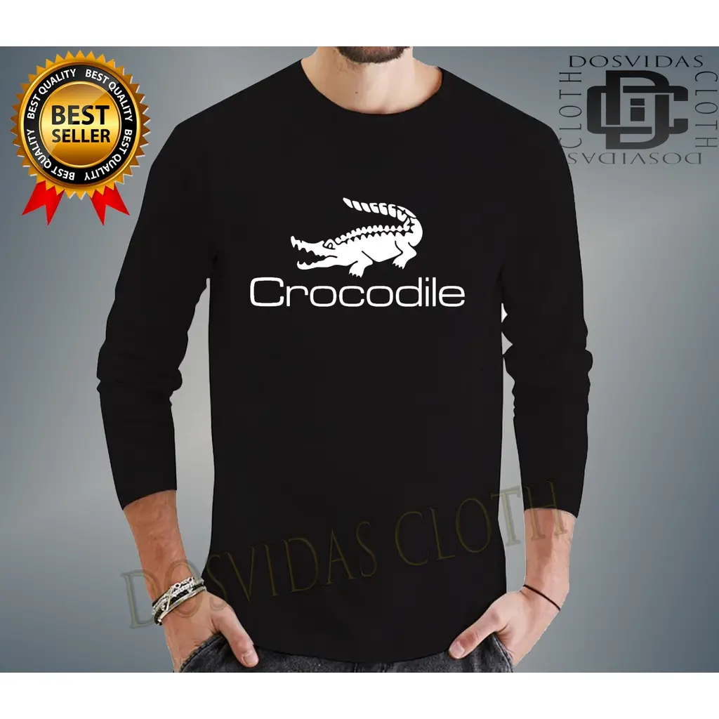 Import Quality!!! MURAH BAJU KAOS LENGAN PANJANG CROCODILE keren