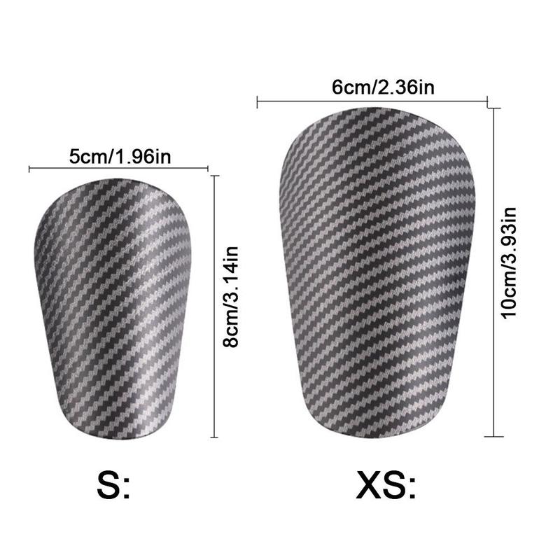 Product Introduction of 1 Pair Mini Football Shin Pad Lightweight Soccer Training Wear-resistant Board Shock Leg Shank O1F4 17