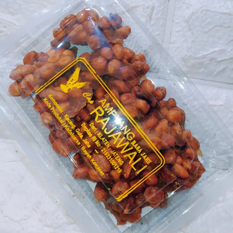 AMPYANG RAJAWALI BU LELY isi 10pcs mika oleh oleh jogja solo klaten gula kacang noga enting 0