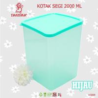 Gambar KOTAK SEGI SERBAGUNA 2000ML KS009 - TOPLES SEGI SERBAGUNA TAKUMA 2 LITER Kotak Penyimpanan Murah dari Takumashop88 Kab. Tangerang 1 Tokopedia