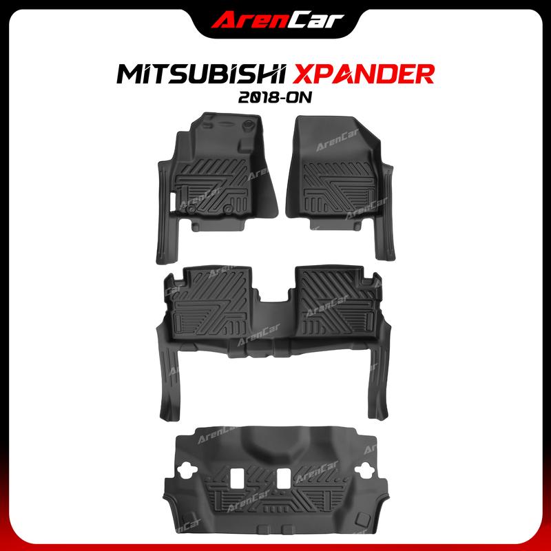   Aren Car   Loại Cao Cấp  Thảm Lót Sàn Ô Tô TPE Khuôn Đúc Mitsubishi Xpander 