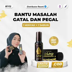 Paket Bundling Sabun dan Minyak Waji - Bantu Masalah Kulit, Gatal-gatal, Ruam, Jamur, Pegal linu - Aman, BPOM dan HALAL MUI