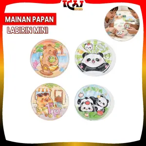 [COD] IG M399 Mainan Papan Labirin Anak Maze Puzzle Ball Karakter Lucu