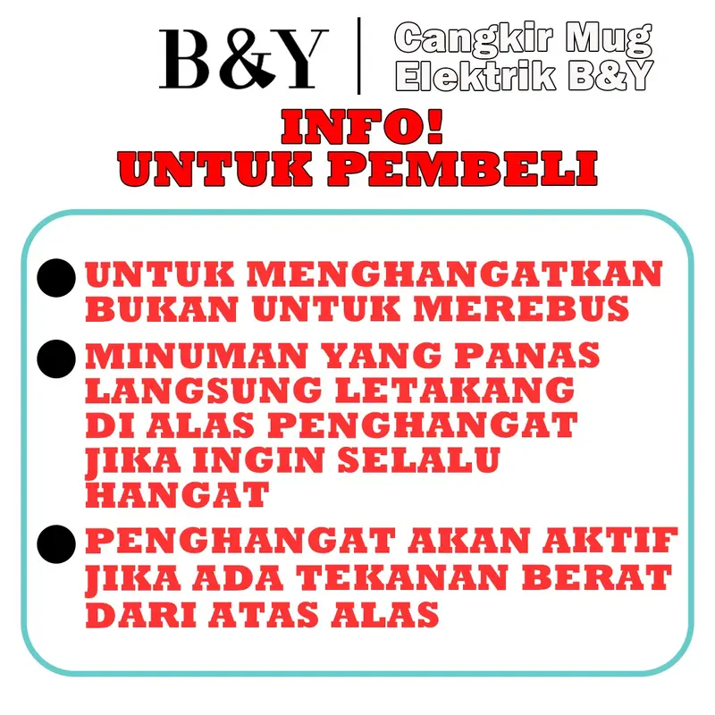 Gelas Keramik Elektrik / Mug Dengan Tatakan Penghangat Elektrik / Set Gelas Keramik / Mug Cangkir Elektrik 7