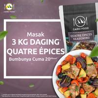 Gambar Bumbu Quatre Epices - Cairo Food 100 gr dari Cairo Food Kota Administrasi Jakarta Timur 3 Tokopedia