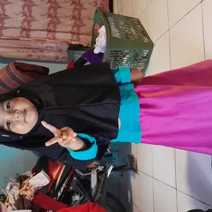 AlmairaQueen Jilbab Serut SEKOLAH INNOVA KAOS PE SIZE S M L XL UNTUK ANAK TK SD SMP SMA Muslim Instan Pita Renda BORDIR GLAMOUR BEAUTY