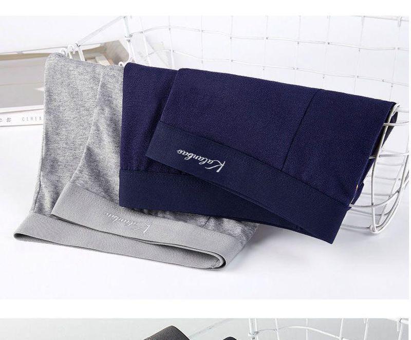 Product Introduction of High-quality 4-pack men&#39;s underwear, men&#39;s high-end cotton boxer briefs, trendy boys&#39; boxer shorts, large size 16