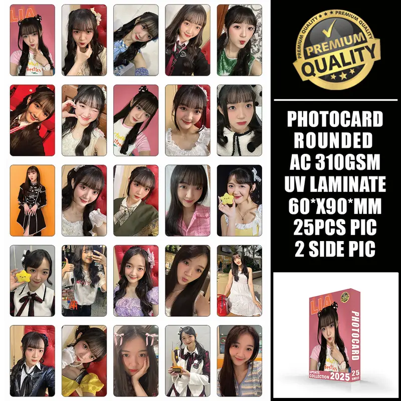 HANEUL Photocard MEMBER JKT48 Lia lana Trisha Feni Hologram premium 6