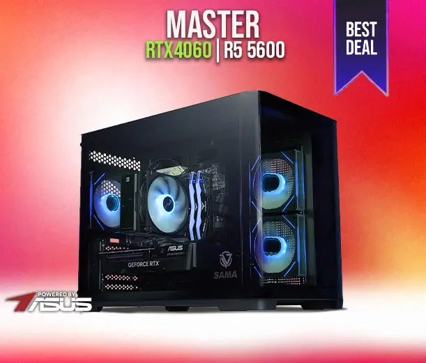 【Pre-Order】MASTER M21 | RTX 4060 | Ryzen 5 5600