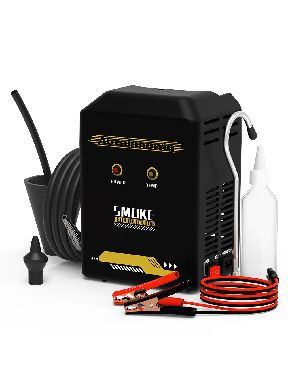SOLARY Smoke Machine Automotive Diagnostic Tester - 12V DC EVAP Vacuum Leak Detector for Pipe System （Smoke oil no include）#springtok
