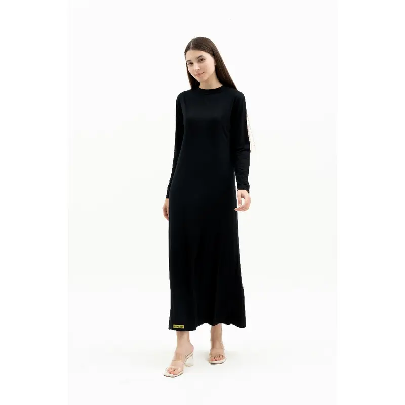 INNERLY Inner Dress Lengan Panjang Manset Gamis Wanita Daleman Baju Rayon 1