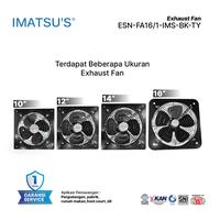 Gambar IMATSU'S Exhaust Fan 16 Inch 220V Kipas Hexos Hisap Tembok Besi Ventilasi Rumah Gudang Pabrik dari CKE Fan Official Kota Administrasi Jakarta Barat 5 Tokopedia