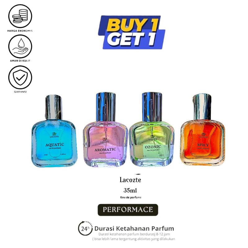 Product Introduction of [buy 1 Get 2] parfum premium  DOMINANT AQUATIC AROMANTIC  35ml | wangi fresh 1