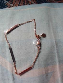 Product Review of THIQLA - Gelang Serut Wanita FASL - Gelang Kecil Tipis Mirip Gelang Emas Model 2025 - Gelang Aurel Mirip Gelang Titanium Wanita Anti Karat from m**a a**k ** 1