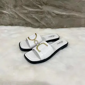 Sendal Teplek Wanita kokop Terbaru / Sendal Flat Wanita  Sandal Flat Wanita Sepatu Fashionable Gaya Kore